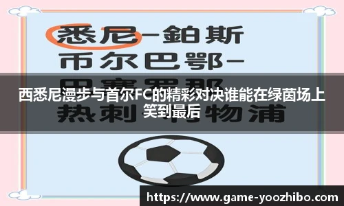 西悉尼漫步与首尔FC的精彩对决谁能在绿茵场上笑到最后